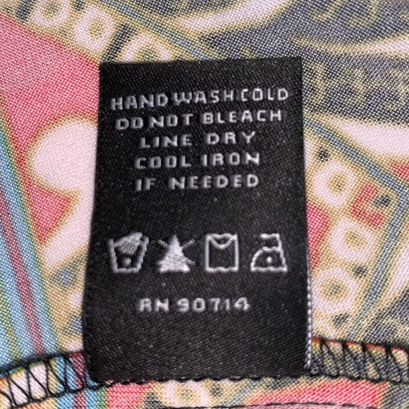 MSK Sleeveless Print Dress Size M - Picture 10 of 12